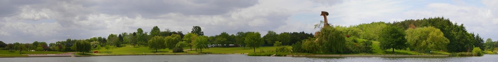 Panoramiques: Panoramique Lac Evry Courcouronnes - Dame du Lac 2 x1000
